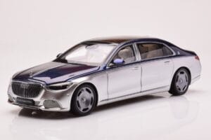 Mercedes Maybach S680 W223 Nautical Sininen Cirrus Hopea Almost Real 1:18 820125