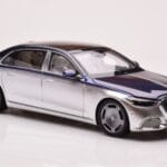 Mercedes Maybach S680 W223 Nautical Sininen Cirrus Hopea Almost Real 1:18 - image 6 of 8