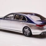 Mercedes Maybach S680 W223 Nautical Sininen Cirrus Hopea Almost Real 1:18 - image 7 of 8