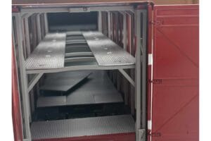 Mercedes O317 Porsche Transporter Punainen CMR 1:18 CMR149 Metalli — kuva 5 / 12