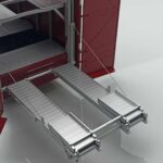 Mercedes O317 Porsche Transporter Punainen CMR 1:18 - image 8 of 12