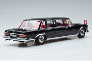 Mercedes 600 Pullman W100 W. Brandt G. Pompidou KK-Scale 1:18 KKDC181134 Metalli — kuva 2 / 6