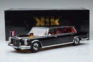 Mercedes 600 Pullman W100 W. Brandt G. Pompidou KK-Scale 1:18 KKDC181134 Metalli — kuva 6 / 6