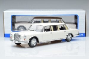 Mercedes S-Class 600 W100 LWB Pullman Valkoinen MCG 1:18 MCG18188 Metalli — kuva 6 / 6