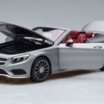 Mercedes S-Class A217 Cabriolet Harmaa Norev 1:18 B66960355 Metalli - image 2 of 8