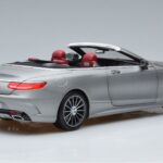 Mercedes S-Class A217 Cabriolet Harmaa Norev 1:18 B66960355 Metalli - image 3 of 8