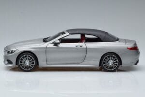 Mercedes S-Class A217 Cabriolet Harmaa Norev 1:18 B66960355 Metalli — kuva 4 / 8