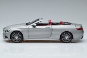 Mercedes S-Class A217 Cabriolet Harmaa Norev 1:18 B66960355 Metalli — kuva 5 / 8