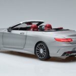 Mercedes S-Class A217 Cabriolet Harmaa Norev 1:18 B66960355 Metalli - image 7 of 8