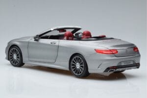 Mercedes S-Class A217 Cabriolet Harmaa Norev 1:18 B66960355 Metalli — kuva 7 / 8