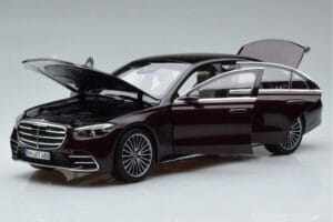 Mercedes S-Class W223 AMG Line Punainen Norev 1:18 183804 Metalli — kuva 2 / 8