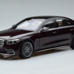 Mercedes S-Class W223 AMG Line Punainen Norev 1:18