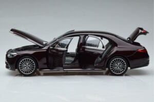 Mercedes S-Class W223 AMG Line Punainen Norev 1:18 183804 Metalli — kuva 4 / 8