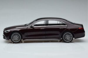 Mercedes S-Class W223 AMG Line Punainen Norev 1:18 183804 Metalli — kuva 5 / 8