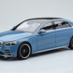 Mercedes S-Class W223 Vintage Sininen Norev 1:18