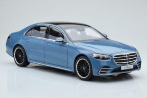 Mercedes S-Class W223 Vintage Sininen Norev 1:18 B66960828 Metalli — kuva 5 / 7