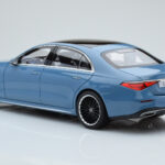 Mercedes S-Class W223 Vintage Sininen Norev 1:18 - image 6 of 7