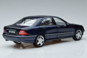 Mercedes S55 AMG W220 Sininen Norev 1:18 183817 Metalli — kuva 3 / 7
