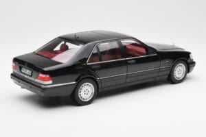 Mercedes S600 W140 Musta Norev 1:18 183722 Metalli — kuva 3 / 8