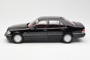 Mercedes S600 W140 Musta Norev 1:18 183722 Metalli — kuva 4 / 8