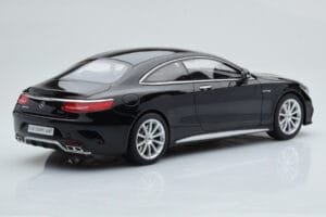Mercedes AMG S63 C217 Coupe Musta GT Spirit 1:18 ZM041 Hartsi — kuva 2 / 6
