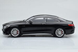 Mercedes AMG S63 C217 Coupe Musta GT Spirit 1:18 ZM041 Hartsi — kuva 3 / 6