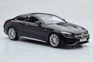 Mercedes AMG S63 C217 Coupe Musta GT Spirit 1:18 ZM041 Hartsi — kuva 4 / 6