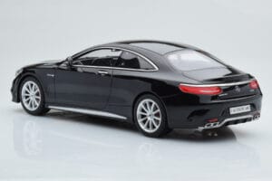 Mercedes AMG S63 C217 Coupe Musta GT Spirit 1:18 ZM041 Hartsi — kuva 5 / 6