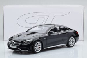 Mercedes AMG S63 C217 Coupe Musta GT Spirit 1:18 ZM041 Hartsi — kuva 6 / 6