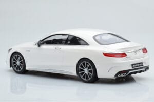 Mercedes AMG S63 C217 Coupe Valkoinen GT Spirit 1:18 B66960372 Hartsi — kuva 5 / 6