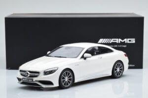 Mercedes AMG S63 C217 Coupe Valkoinen GT Spirit 1:18 B66960372 Hartsi — kuva 6 / 6