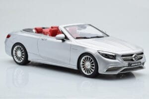 Mercedes AMG S65 A217 Avoauto Hopea GT Spirit 1:18 GT764 Hartsi — kuva 4 / 6