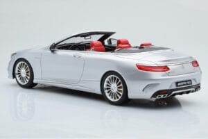 Mercedes AMG S65 A217 Avoauto Hopea GT Spirit 1:18 GT764 Hartsi — kuva 5 / 6