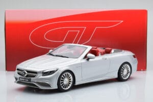 Mercedes AMG S65 A217 Avoauto Hopea GT Spirit 1:18 GT764 Hartsi — kuva 6 / 6