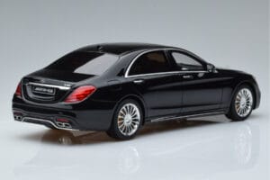 Mercedes AMG S65 W222 Musta GT Spirit 1:18 GT228 Hartsi — kuva 2 / 6