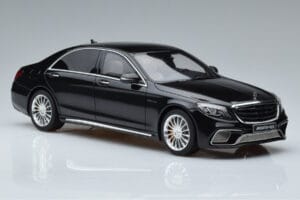 Mercedes AMG S65 W222 Musta GT Spirit 1:18 GT228 Hartsi — kuva 4 / 6