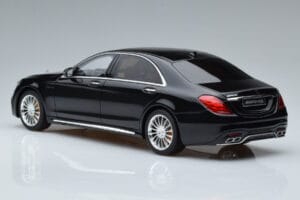 Mercedes AMG S65 W222 Musta GT Spirit 1:18 GT228 Hartsi — kuva 5 / 6