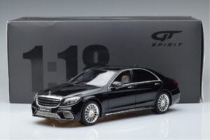 Mercedes AMG S65 W222 Musta GT Spirit 1:18 GT228 Hartsi — kuva 6 / 6