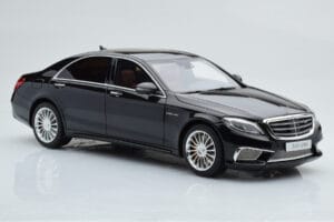 Mercedes AMG S65 W222 Musta GT Spirit 1:18 ZM043 Hartsi — kuva 4 / 6