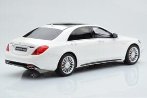 Mercedes AMG S65 W222 Valkoinen GT Spirit 1:18 B66960371 Hartsi — kuva 2 / 8
