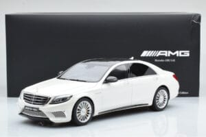 Mercedes AMG S65 W222 Valkoinen GT Spirit 1:18 B66960371 Hartsi — kuva 8 / 8