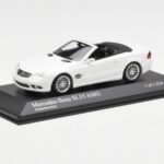 Mercedes SL 55 AMG R230 Valkoinen Minichamps 1:43 - image 2 of 4
