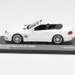 Mercedes SL 55 AMG R230 Valkoinen Minichamps 1:43