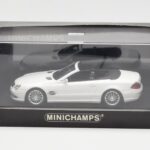 Mercedes SL 55 AMG R230 Valkoinen Minichamps 1:43 - image 4 of 4