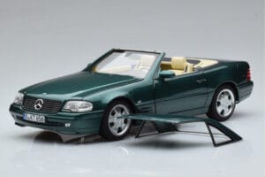 Mercedes SL500 R129 Vihreä Metallic Norev 1:18 183753 Metalli — kuva 3 / 8