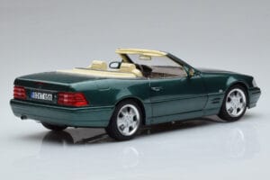 Mercedes SL500 R129 Vihreä Metallic Norev 1:18 183753 Metalli — kuva 4 / 8