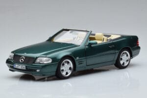 Mercedes SL500 R129 Vihreä Metallic Norev 1:18 183753 Metalli