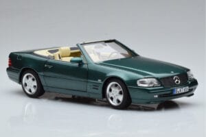 Mercedes SL500 R129 Vihreä Metallic Norev 1:18 183753 Metalli — kuva 6 / 8