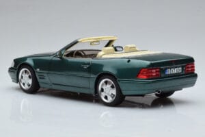 Mercedes SL500 R129 Vihreä Metallic Norev 1:18 183753 Metalli — kuva 7 / 8