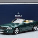 Mercedes SL500 R129 Vihreä Metallic Norev 1:18 183753 Metalli - image 8 of 8